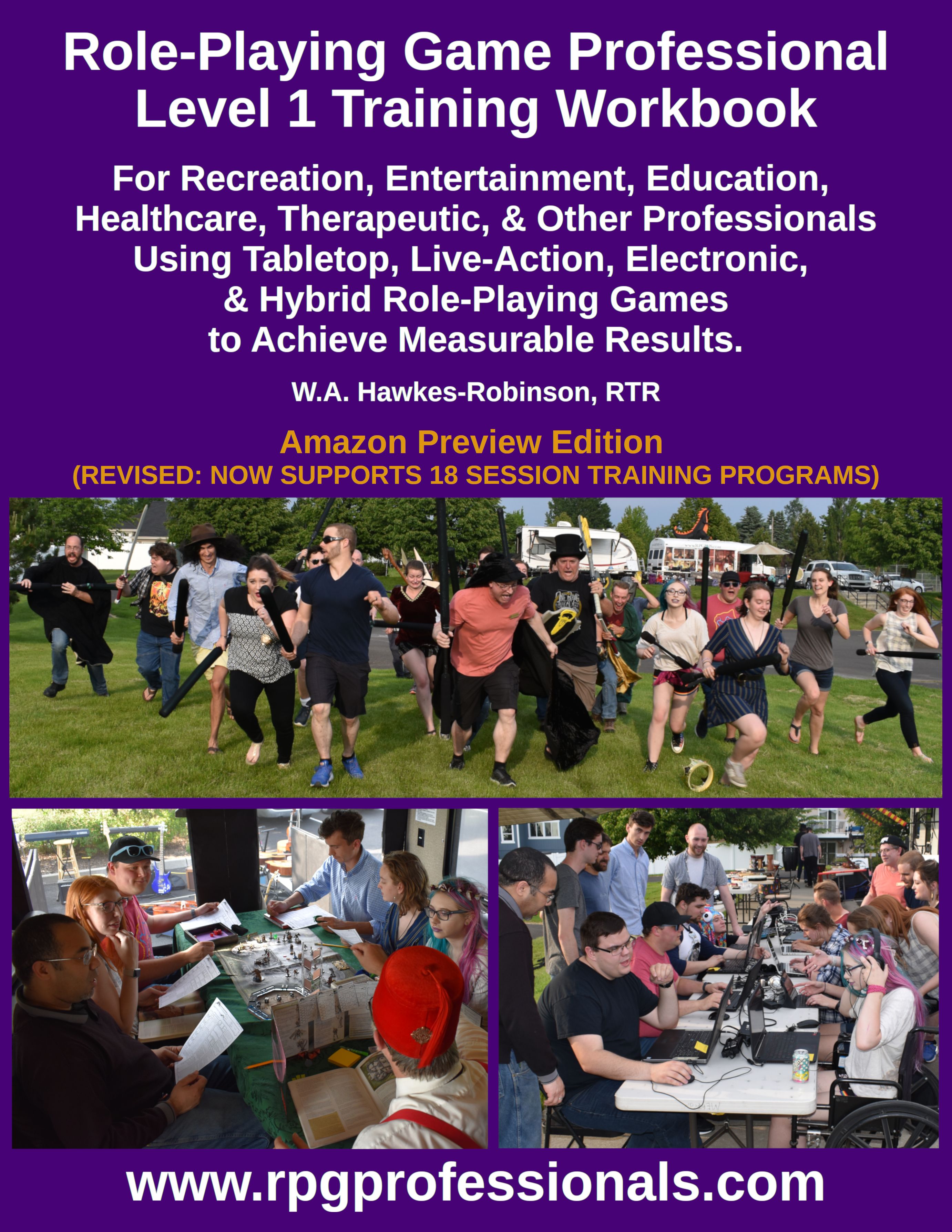 The Role-Playing Game Professional Training Workbook (Level 1) now available through Amazon